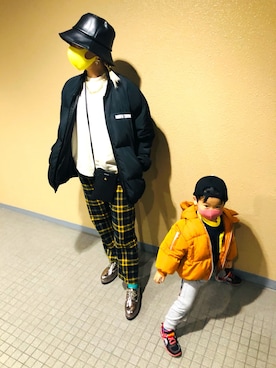 「Lapis（-）のアイテム」を使った、Qさん（レディース・158cm）の冬コーディネート