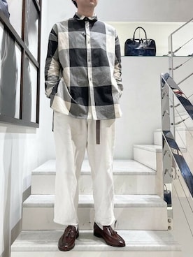 TAKA-Q スタッフさん（メンズ・173cm）の秋コーディネート