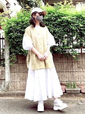 ちゃあさん（レディース・154cm）の春コーディネート