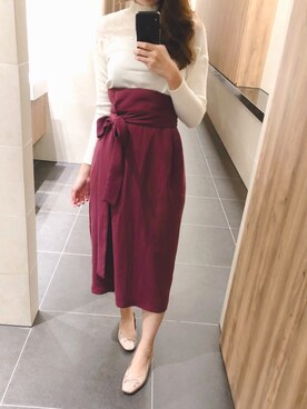 「BERADIANCE」｜lilac さん（レディース・169cm）の冬コーディネート