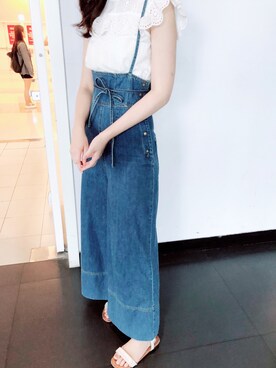「DEICY（デイシー）のアイテム（その他パンツ）」を使った、lilac さん（レディース・169cm）の夏コーディネート
