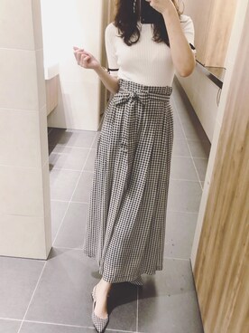 「RD（ルージュ ディアマン）のアイテム」を使った、lilac さん（レディース・170cm）の夏コーディネート