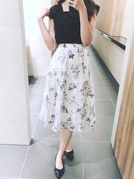 「RD（ルージュ ディアマン）のアイテム」を使った、lilac さん（レディース・170cm）の夏コーディネート