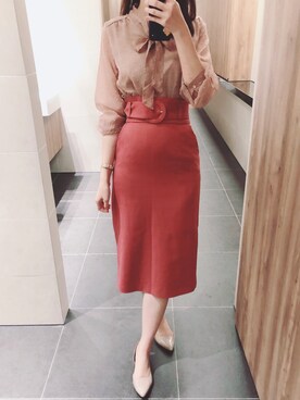 「JELLY BEANS」｜lilac さん（レディース・169cm）の秋コーディネート