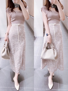 lilac さん（レディース・169cm）の春コーディネート