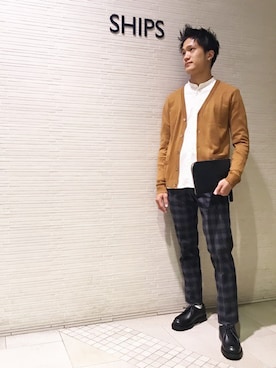 「KLEMAN（クレマン）のアイテム（ブーツ）」を使った、板井さん（メンズ・174cm）の夏コーディネート