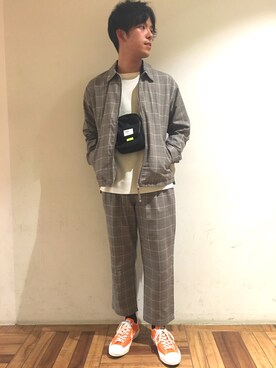「RAGEBLUE（レイジブルー）のアイテム（その他アウター）」を使った、松野。さん（メンズ・175cm）の冬コーディネート