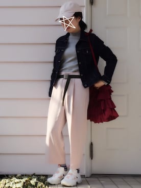 kcoさん（レディース・157cm）の冬コーディネート