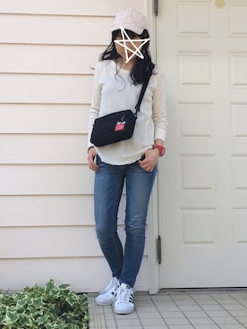 kcoさん（レディース・157cm）の春コーディネート