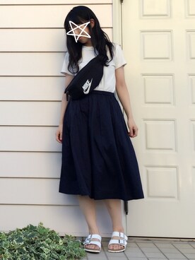kcoさん（レディース・157cm）の夏コーディネート