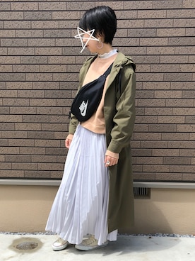 kcoさん（レディース・158cm）の春コーディネート