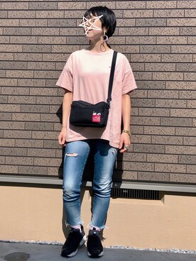 kcoさん（レディース・158cm）の春コーディネート