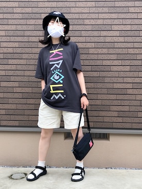 kcoさん（レディース・158cm）の夏コーディネート