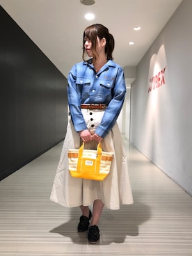 にしはたさん（レディース・165cm）の春コーディネート
