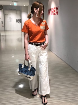 にしはたさん（レディース・165cm）の夏コーディネート