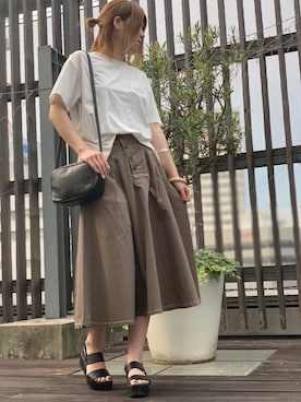 にしはたさん（レディース・165cm）の夏コーディネート