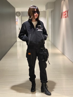 にしはたさん（レディース・165cm）の春コーディネート