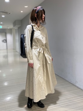 にしはたさん（レディース・166cm）の春コーディネート