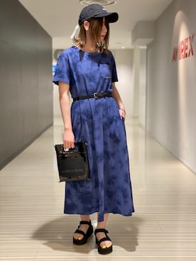 にしはたさん（レディース・166cm）の夏コーディネート