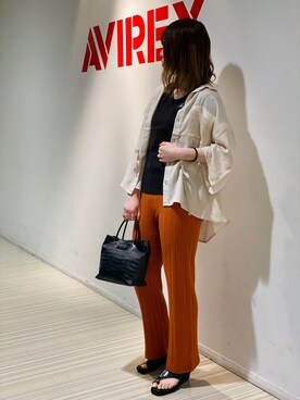 にしはたさん（レディース・166cm）の夏コーディネート