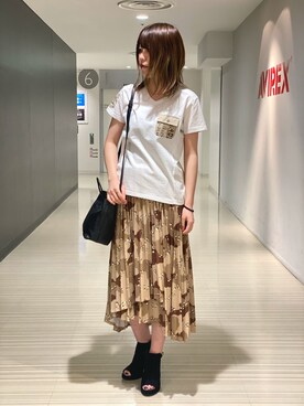 にしはたさん（レディース・166cm）の夏コーディネート