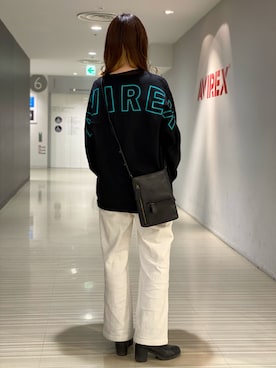 にしはたさん（レディース・166cm）の冬コーディネート