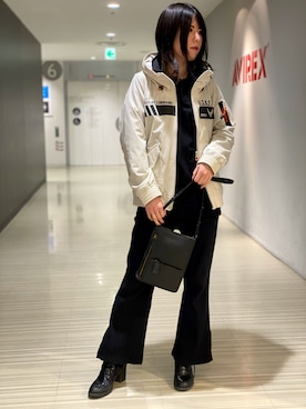 にしはたさん(レディース・166cm)の冬コーディネート