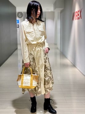 にしはたさん(レディース・166cm)の冬コーディネート