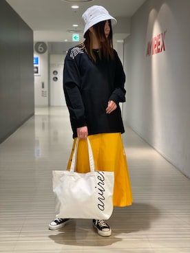 にしはたさん（レディース・166cm）の春コーディネート