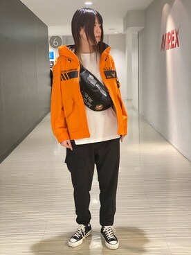 にしはたさん（レディース・166cm）の春コーディネート