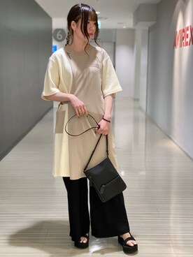 にしはたさん（レディース・166cm）の春コーディネート