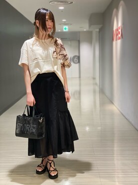 にしはたさん（レディース・166cm）の夏コーディネート