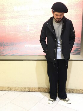 nanouniverse難波STAFFさん(メンズ・170cm)の秋コーディネート