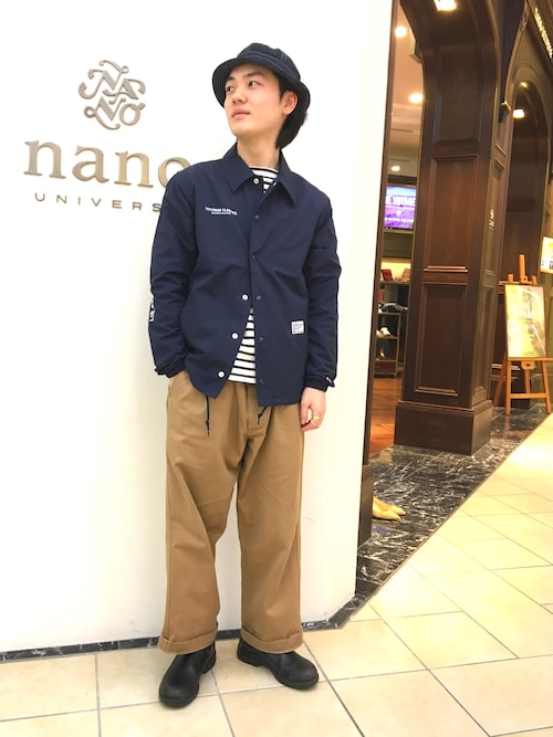 Nanouniverse難波staff Nano Universe 難波 Championのブルゾンを使ったコーディネート Wear