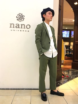 nanouniverse難波STAFFさんのコーディネート