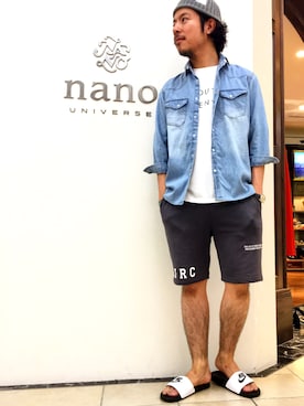 nanouniverse難波STAFFさんのコーディネート