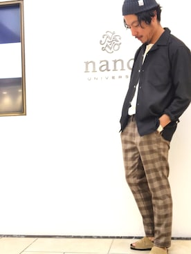 nanouniverse難波STAFFさんのコーディネート