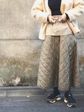 sasaさん（レディース・162cm）の冬コーディネート