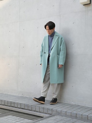 PUBLIC TOKYOカシミヤ混　タイロッケンコート 中古・古着通販】PUBLIC TOKYO (パブリックトウキョウ) カシミヤシルク