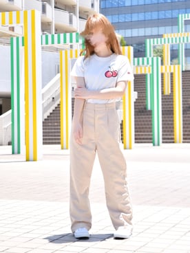 ᴋᴀɴᴋᴀɴ🍒さん（レディース・153cm）の夏コーディネート