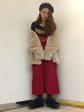 eritisさん（レディース・161cm）の冬コーディネート