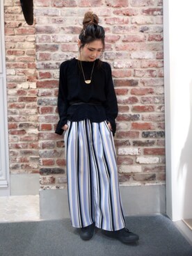 eritisさん（レディース・161cm）の春コーディネート