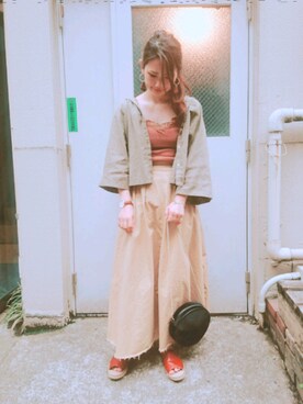 eritisさん（レディース・161cm）の春コーディネート