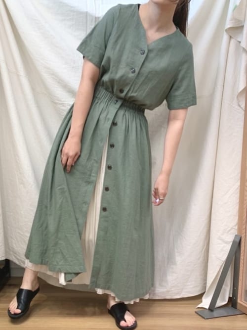 セール】サテンランダムプリーツスカート 833606（スカート）｜LOWRYS