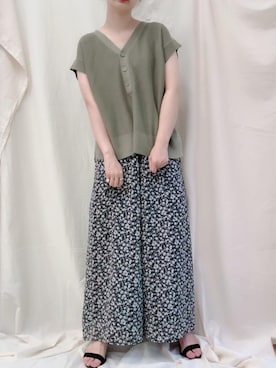 eritisさん（レディース・161cm）の春コーディネート