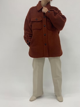 「LOWRYS FARM（ローリーズファーム）のストレッチヒールブーツ　851418（ブーツ）」を使った、eritisさん（レディース・161cm）の秋コーディネート