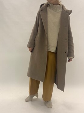 「LOWRYS FARM（ローリーズファーム）のストレッチヒールブーツ　851418（ブーツ）」を使った、eritisさん（レディース・161cm）の秋コーディネート