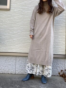 eritisさん（レディース・161cm）の冬コーディネート