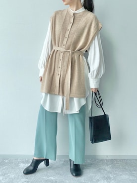 eritisさん（レディース・161cm）の春コーディネート