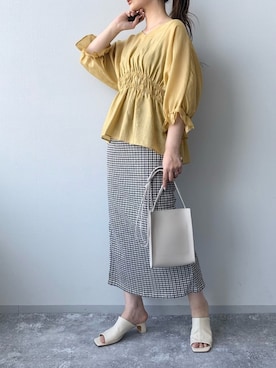 eritisさん（レディース・161cm）の春コーディネート